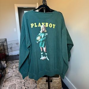 Vintage Playboy magazine cover crew neck sweatshirt